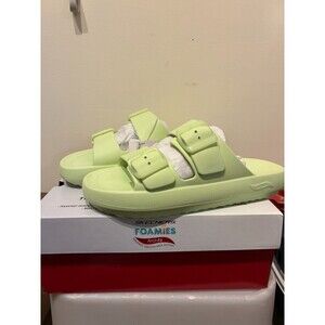 NEW Skechers Foamies Arch Fit Horizon Wind Down Lime Green - Women's 11